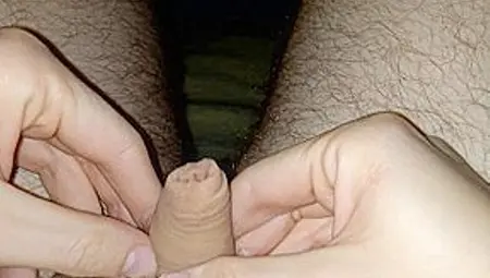 Young Boy Play With His Foreskin Until Cum