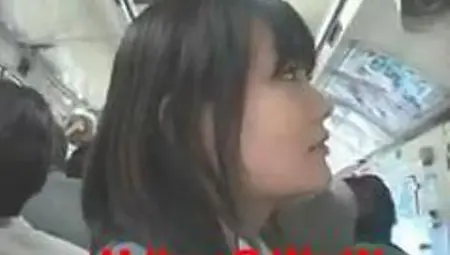[Japan Porn] Public Blowjob On Bus  02