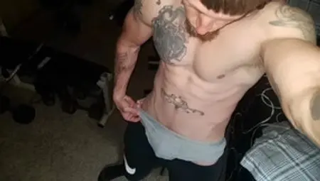She Walks In And Catches Hot Guy Jerkin His Cock