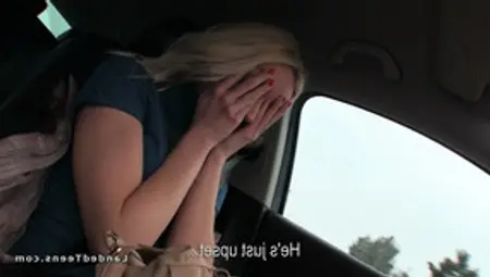 Teen Hitchhiker Gets Cumshot In Car