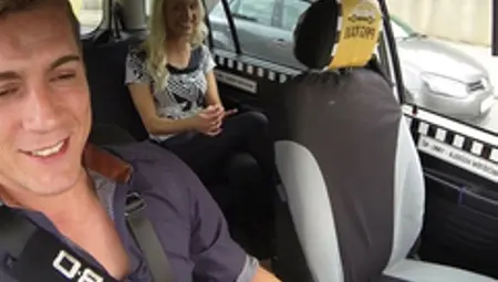 Stunning Blonde Is Bonked By Taxi Driver As The Payment