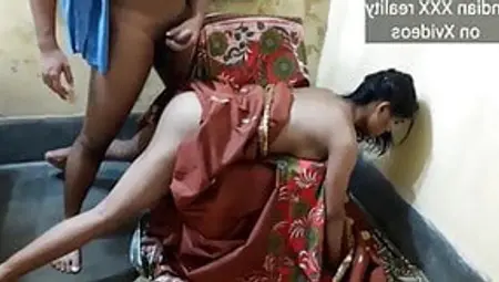 Indian Bhabhi Cheating On Husband With Young Servant