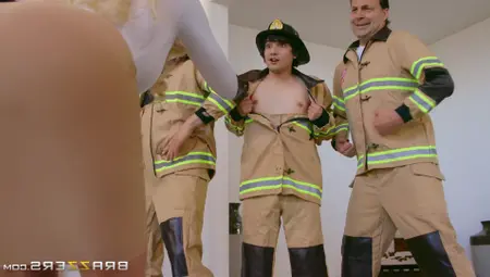 Busty Blonde Mature Brandi Love Gets Fucked By A Firefighter