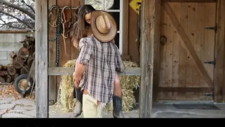 Cowboy And Cowgirl Have Ranch Sex