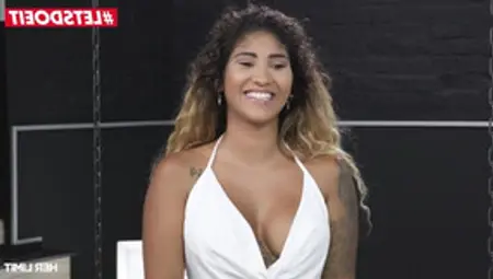 HerLimit - Venus Afrodita Busty Venezuelan Slut Stuffed In The Ass By A Big Black Cock