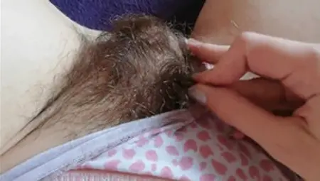 Super Hairy Bush Pussy In Panties Close Up Compilation