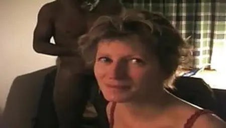 French Wife Take It Analy And Deep Throating A Black Dude
