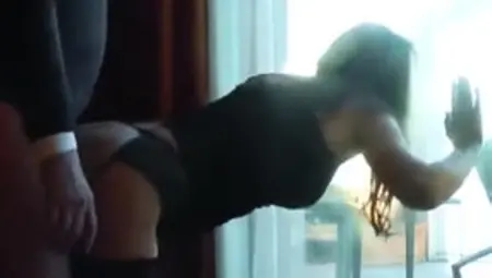 Italian Girl - PAINFUL ANAL Fuck At The Window