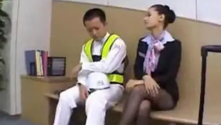 Maria Ozawa Slutty Asian Stewardess Gives Good Head