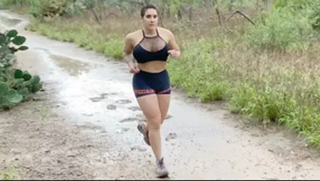 Rough Deep Anal Fuck After 5 Miles Trail Run In A Rainy Day