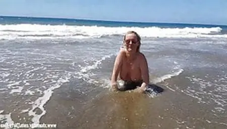 The Beach Whore For Everyone On Gran Canaria UNCUT