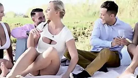Big Boobs Orgy In The Country - Krystal Swift