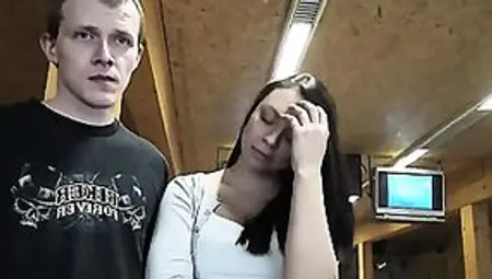 Reality HUNT4K. Couple Is Tired Of Bowling, Guy Wants Money, Blowjob Video