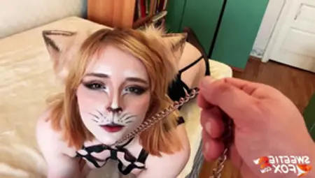 Foxy Redhead In Kinky Cosplay Takes Deep And Hardcore Pounding