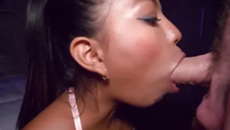 Colombian Amateur Teen Slut Deepthroats Cock Before Getting Fucked Hard