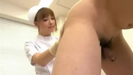 Stunning Japanese Bitch Giving A Handjob