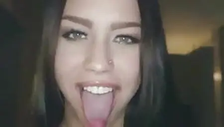 A Very Long And Naughty Tongue