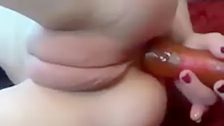 My Anal Masturbation With Swollen Pussy