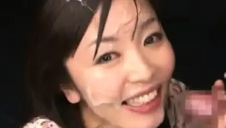 Drenched With Cum Japanese Beauty