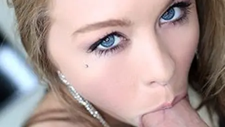 Gorgeous Blonde Teen Fucked And Mouth Jizzed