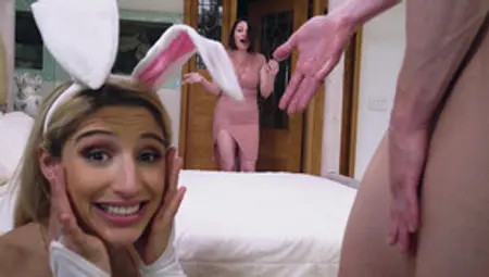 Man With Huge Dick Fucks This Bunny Doll Until She Falls Exhausted