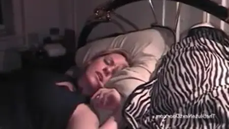 Blonde MILF Shared In Bedroom By Two Ebony Stallions