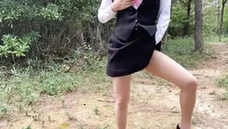 自然いっぱいの中でイキまくっちゃいました