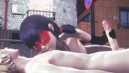 Miraculous Lady Bug - Lady Bug Rough Sex With CatNoir Into The Street - Japanese Chinese Manga Cartoon Game Porn