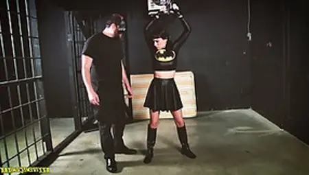 Batgirl Got Tied Up In The Basement And Ended Up Fucked Harder Than Ever Before