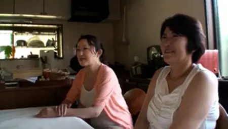 Mature Asian Mother And Daughter Getting Fucked