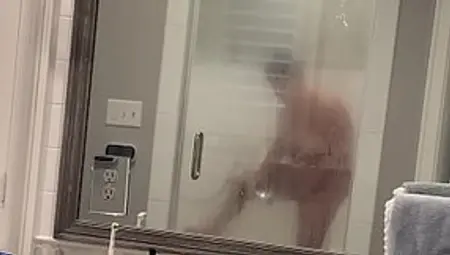Hidden.  Wife Masturbates With Shower Head On Spy Camera