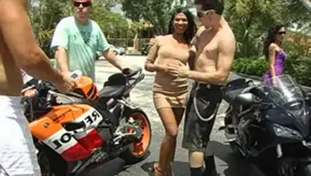 Hot Orgy With Horny Ladies And Solid Hard Biker Guys