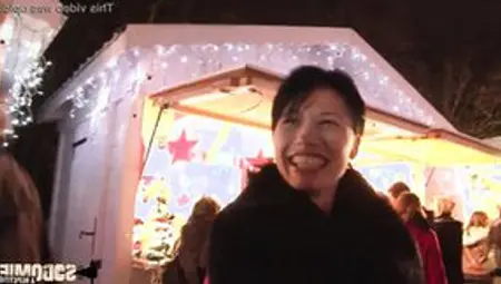 Justine, Enjoy A Gang Bang After The Christmas Market