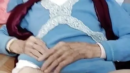 Lovely 90yo Granny Shows Her Pussy