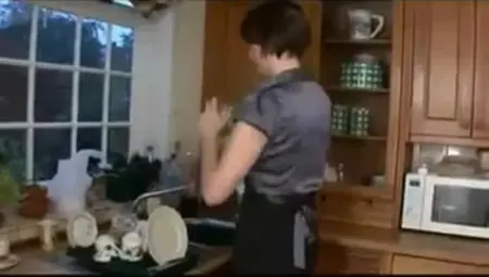 Mom In Kitchen
