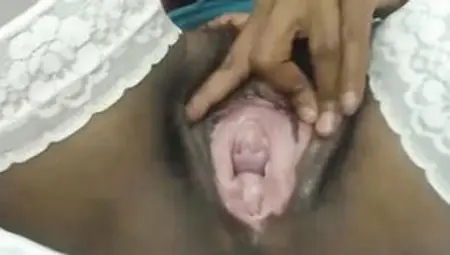Pink Bushy Vagina Inside A Ugly African Woman