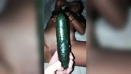 18 Yo Year Older Gets Her Cunt Licked And Plays With Cucumber