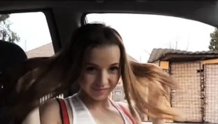 Pretty Teen Hitchhiker Olivia Grace Gets Fucked By Dude