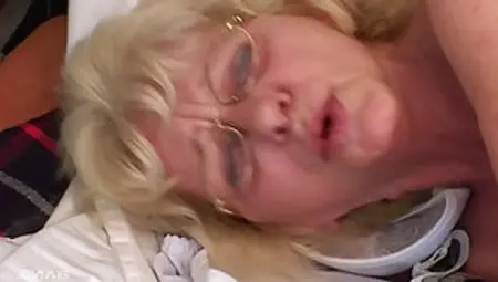 Naughty, Czech Granny With Blonde Hair Is Sucking Dick And Getting Fucked Harder Than Ever Before
