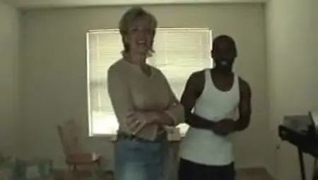 Husband Films Wife Visiting A Young Black Guy