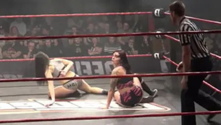 Lizzy Styles Vs Laura Di Matteo Horny Also Sexy Wrestling #2