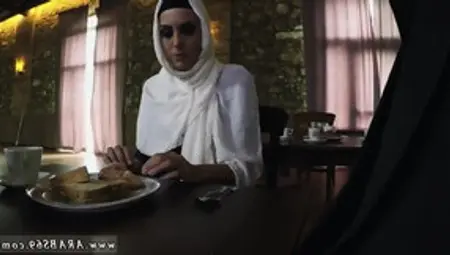 Arab Girl Old Man Hungry Woman Gets Food And Fuck