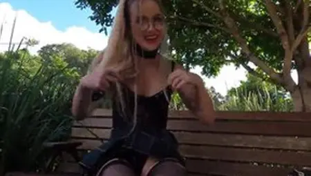 SecretCrush4K - Risky Flashing, Anal, Squirting & Oral In Public Park