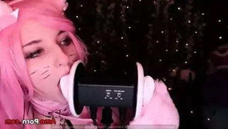 Aftynrose Asmr Roleplay As Kitty Ear Licking