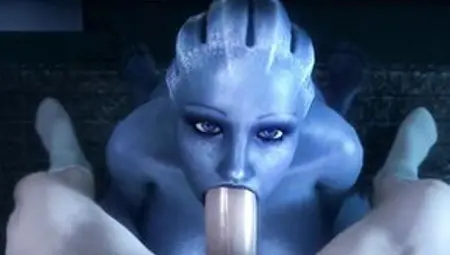 Liara T’Soni Unfathomable Mouth - Mass Effect (noname55)