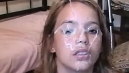 Brazilian Facial - Amateur Teen Poliana Casting