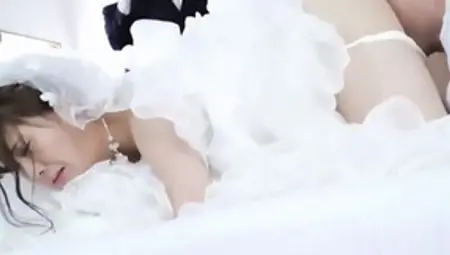 Japanese Bride Gets Fucked At Her Wedding