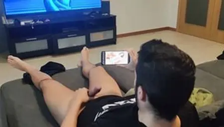 My Step Sister Caught Me Masturbating And Watching Porn So