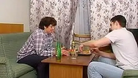 Russian Mom With Her Boy 1