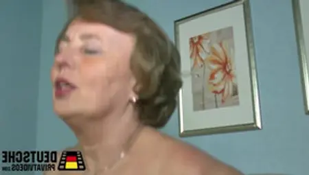 Old Lady Gets Intense Fucked
